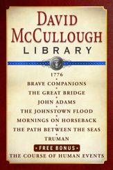 David McCullough Library E-book Box Set - 24 May 2011
