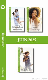 Pack mensuel Harmony - 3 romans (Juin 2025) - 1 Jun 2025