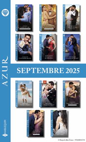 Pack mensuel Azur - 11 romans + 1 titre gratuit (Septembre 2025) - 1 Sep 2025