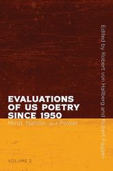 Evaluations of US Poetry since 1950, Volume 2 - 1 Dec 2021