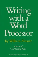 Writing with a Word Processor - 23 Oct 2012