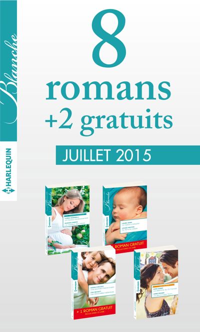 8 romans Blanche + 2 gratuits (n°1226 à 1229 - juillet 2015)