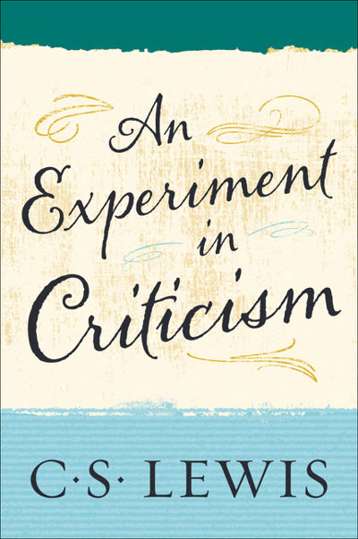 An Experiment in Criticism