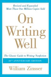 On Writing Well, 30th Anniversary Edition - 11 Sep 2012