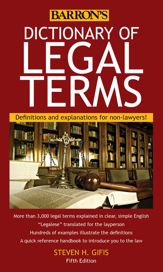 Dictionary of Legal Terms: Definitions and Explanations for Non-Lawyers - 1 Oct 2024
