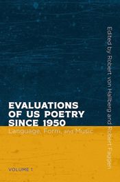 Evaluations of US Poetry since 1950, Volume 1 - 1 Dec 2021