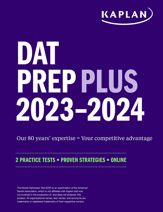 DAT Prep Plus 2023-2024 - 2 May 2023