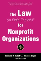 The Law (in Plain English) for Nonprofit Organizations - 1 Oct 2019