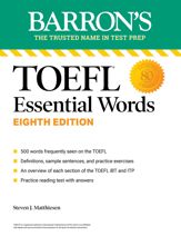 TOEFL Essential Words, Eighth Edition - 14 Nov 2023