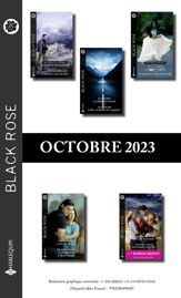 Pack mensuel Black Rose - 10 romans + 1 titre gratuit (Octobre 2023) - 1 Oct 2023