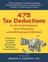 475 Tax Deductions for All Small Businesses, Home Businesses, and Self-Employed Individuals - 7 Nov 2023