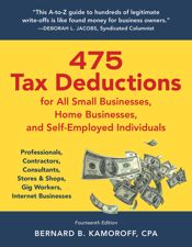 475 Tax Deductions for All Small Businesses, Home Businesses, and Self-Employed Individuals - 7 Nov 2023