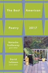 Best American Poetry 2017 - 5 Sep 2017