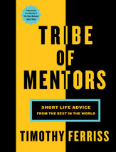 Tribe Of Mentors - 21 Nov 2017