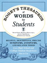Roget's Thesaurus of Words for Students - 18 Mar 2014