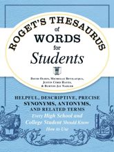 Roget's Thesaurus of Words for Students - 18 Mar 2014