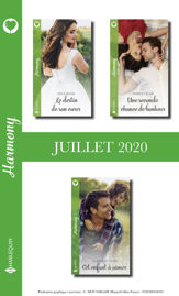 Pack mensuel Harmony : 3 romans (Juillet 2020) - 1 Jul 2020