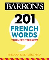 201 French Words You Need to Know Flashcards - 26 Jan 2021