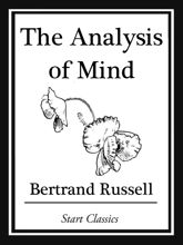 The Analysis of Mind - 8 Nov 2013