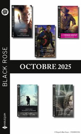Pack mensuel Black Rose - 10 romans + 1 titre gratuit (Octobre 2025) - 1 Oct 2025