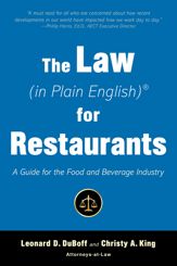 The Law (in Plain English) for Restaurants - 5 Oct 2021