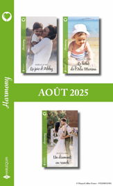 Pack mensuel Harmony - 3 romans (Août 2025) - 1 Aug 2025