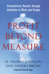 Profit Beyond Measure - 29 May 2001