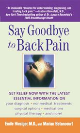 Say Goodbye to Back Pain - 1 Nov 2007