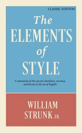 The Elements of Style - 1 Oct 2023