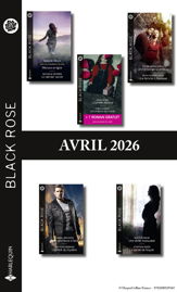 Pack mensuel Black Rose - 10 romans + 1 titre gratuit (Avril 2026) - 1 Apr 2026