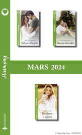 Pack mensuel Harmony - 3 romans (Mars 2024) - 1 Mar 2024