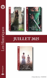 Pack mensuel Les Historiques - 3 romans (Juillet 2025) - 1 Jul 2025