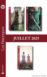 Pack mensuel Les Historiques - 3 romans (Juillet 2025) - 1 Jul 2025