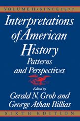 Interpretations of American History, 6th Ed, Vol. - 15 Jun 2010