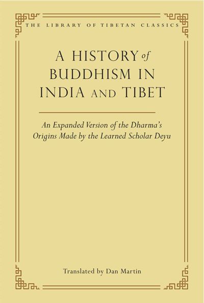 A History of Buddhism in India and Tibet