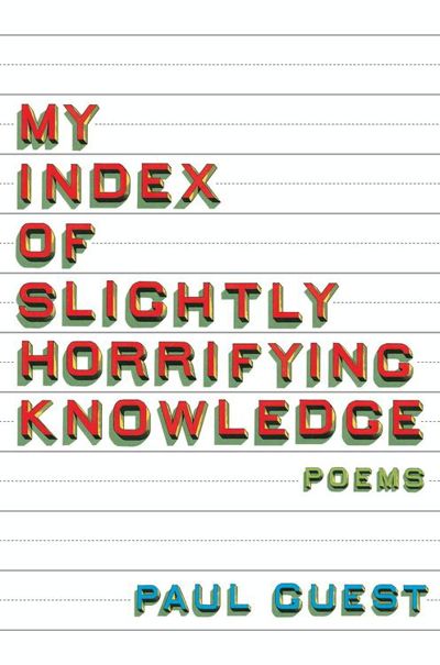 My Index of Slightly Horrifying Knowledge